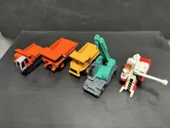 トミカまとめ売り　5台セット　働く車　廃盤品有り