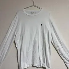 POLO RALPH LAUREN ロングスリーブ Tシャツ ホワイト