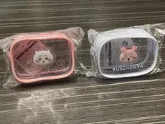 【新品】ちいかわ　ぷっくりクリアミニポーチ　2個セット