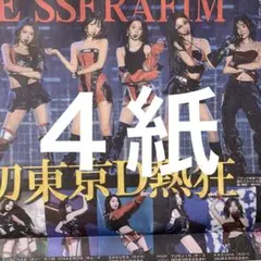 LE SSERAFIM 東京ドーム公演　11/20付スポーツ新聞３紙➕ディリー