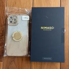 【マリー様専用】iPhone11Pro ケース キラキラ リング付ガラスフィルム