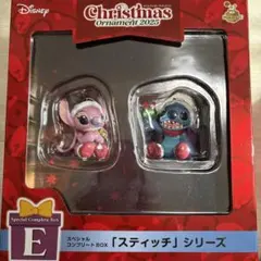 Happyくじ　ディズニー　クリスマスオーナメント　E賞　スティッチ　箱無し