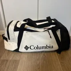 Columbia ダッフルバッグ ホワイト ブラック
