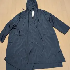 UNIQLO ナイロンポンチョ ダークグレー XSサイズのサムネイル