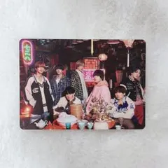 なにわ男子HARDWORK通常版楽天特典 トレカ 全員集合版