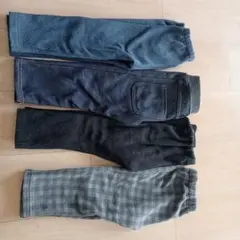 子供用カジュアルパンツ 4点セット　90cm 95cm