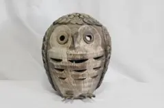笠間焼 フクロウ型 インテリアライトのサムネイル