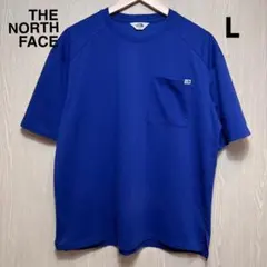 ザノースフェイス　半袖Tシャツ　L ブルー