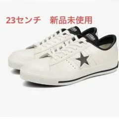 CONVERSE ONE STAR J ホワイト/ブラック 23.0cm 日本製