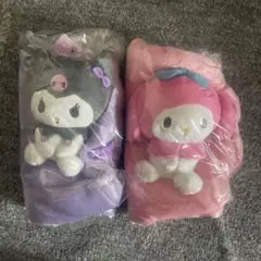 マイメロディ♡クロミマスコット付きおすわりティッシュボックスカバー セット売り