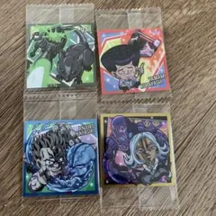 ジョジョ　ウエハースシール　4枚セット　②