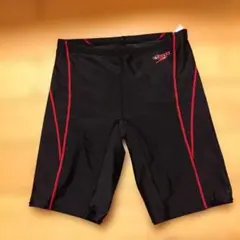 Speedo 水着 ブラック 赤ライン