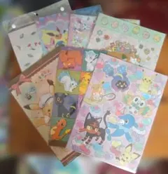 ポケモンA4クリアファイル うたたねピチュー 6枚セット - メルカリ