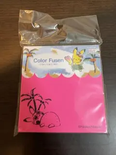 ポケモン ITS'DEMO カラーふせん アロハ柄のサムネイル