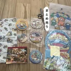 サンリオピューロランド　初期　缶バッジ　メモ　グッズまとめ売り　平成レトロ サンリオピューロランド 初期 缶バッジ メモ グッズまとめ売り 平成