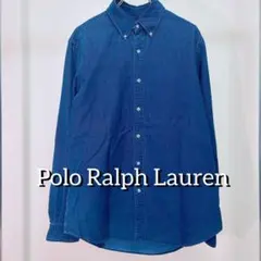 Polo Ralph Lauren コーデュロイシャツ　QRタグ　インディゴ