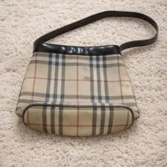 バーバリー ロンドン トートバッグ ハンドバッグ ノバチェック PVC