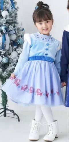 新品タグ付★アナと雪の女王　アナ ワンピース 120cm ディズニー リトシー