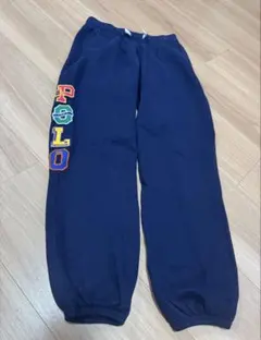 美品　ポロ　ラルフローレン　ネイビー スウェット　140