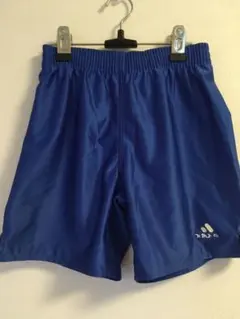 adidas アディダス サッカー　ゲームパンツ　青　150センチ