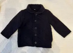 ネイビー キルティングジャケット サイズ80