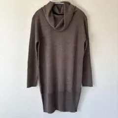 新品✳︎QVC Provador プロバドール ハイネック チュニック ニット L