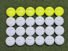 No.1502 ロストボール Titleist ゴルフボール 24個セットのサムネイル
