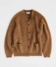 モヘア カーディガン