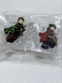 【新品・未開封】鬼滅の刃 竈門炭治郎＆冨岡義勇 てちてちスタンドセット