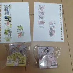 amifa クリアテープ ゴールドとシルバーのラメ 2種セット ミモザ サクラ