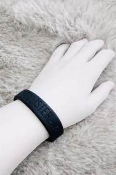 HOLLISTER(ホリスター)ラバーブレスレット，ネイビー，サーフ系