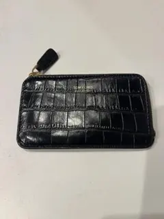 極美品】TOM FORD トムフォード カードケース クロコ型押し グリーン