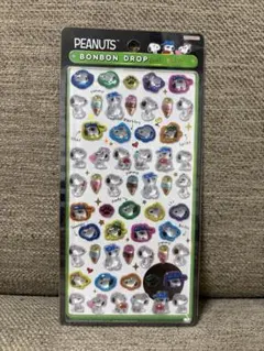 ボンボンドロップシールミニ スヌーピー