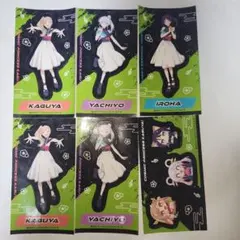 未使用品　 超かぐや姫　コラボ　 オリジナルステッカー　4種6点セット