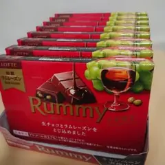 冬季限定 LOTTE Rummy ラミーチョコレート 8箱セットのサムネイル