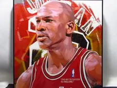 【新品 No 712】 ポップアートパネル マイケル ジョーダン NBA