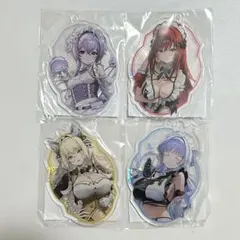 勝利の女神NIKKE KAKAOFRIENDS店舗限定アクリルキーホルダー全4種