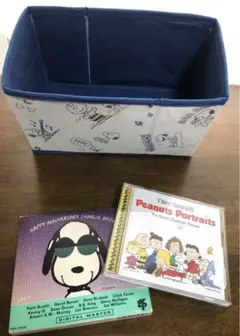 スヌーピー 【収納ボックス】【CD2枚】