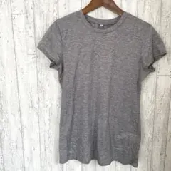 グレー クルーネック Tシャツ【M】