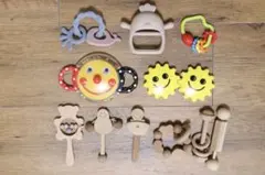 【ベビーおもちゃ 11点セット｜ラトル・歯固め】