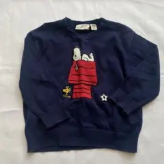 【男女兼用】ユニクロ PEANUTS スヌーピー セーター 100 キッズ