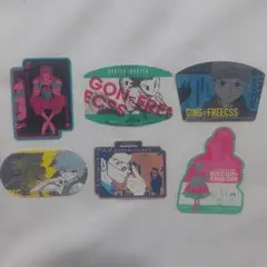 HUNTER×HUNTER カットステッカー ヒソカ ゴン ジン キルア