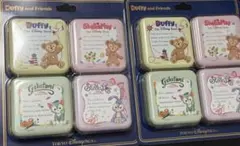 ディズニーシー　ダッフィーフレンズ　缶ケース4個入りのサムネイル