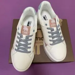 LASTお値下げ❣️MOZ厚底配色スニーカー 軽量