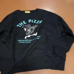 DRC 裏起毛　ブラック トレーナー 150