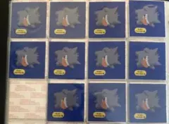 ポケモンパン　デコキャラゲンガー シール 11枚　ポケスリ