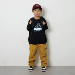 ラージキッズスランテッドOGゴリラ長袖Tシャツ50%off半額