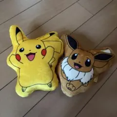ポケットモンスター ピカチュウ イーブイ ぬいぐるみポーチ