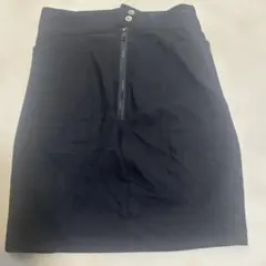 EMODA 黒 タイトスカート 前面ファスナー