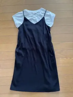 GU キャミソールワンピース　半袖Tシャツセット130cm